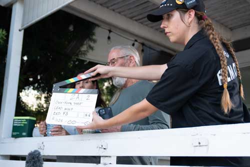 Behind the scenes at the OWN Vitamin commercial shoot, November 2025