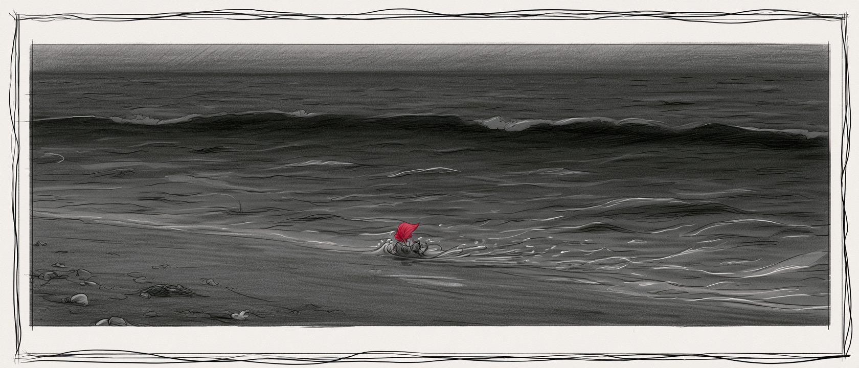 Board — the shoreline