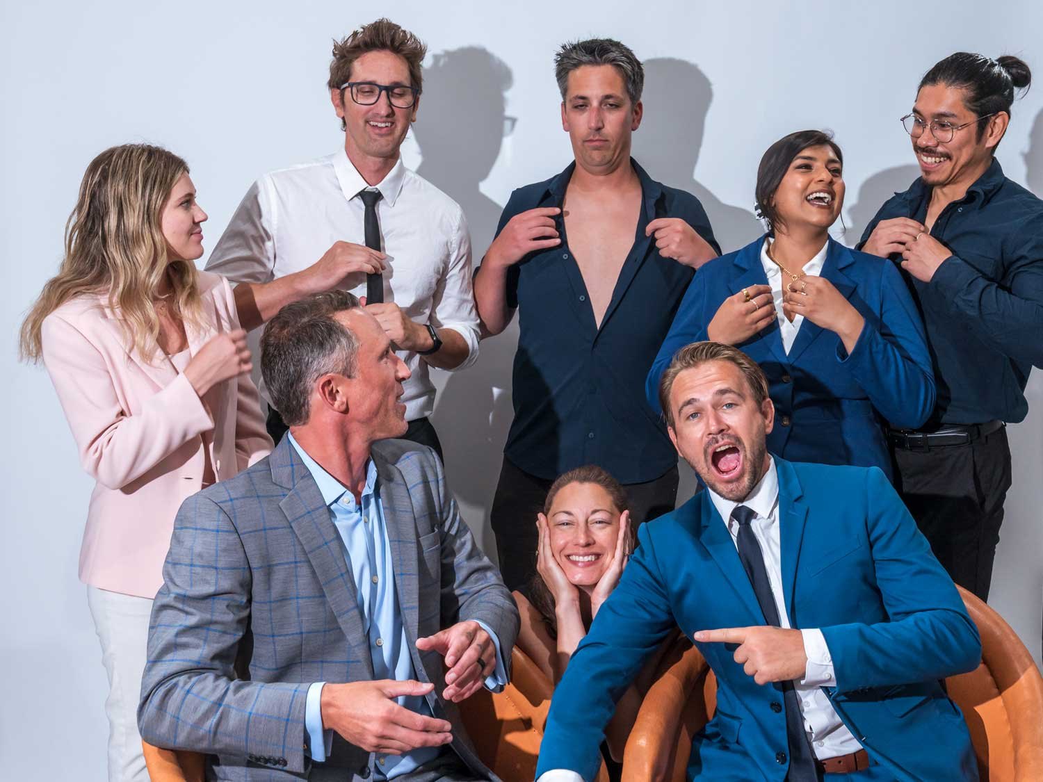A team of San Diego business owners photographed by Lead Wolf