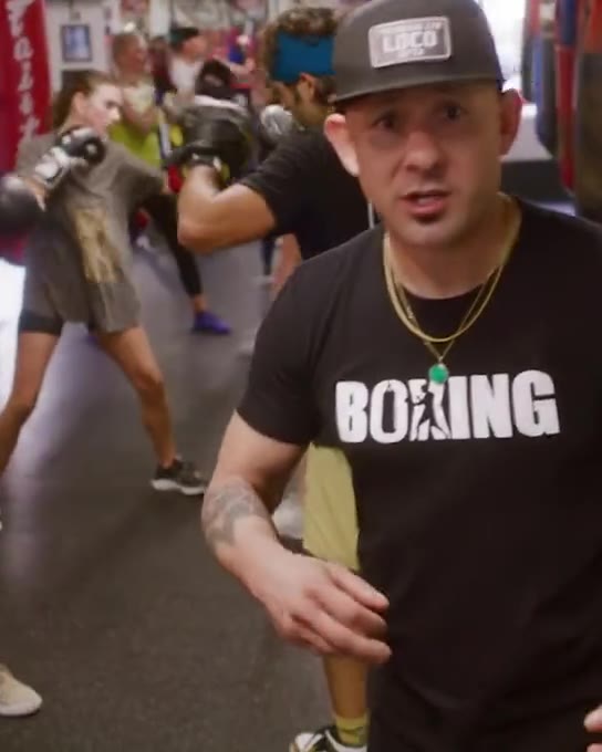 PTC Boxing Gym coach, from the gym spot