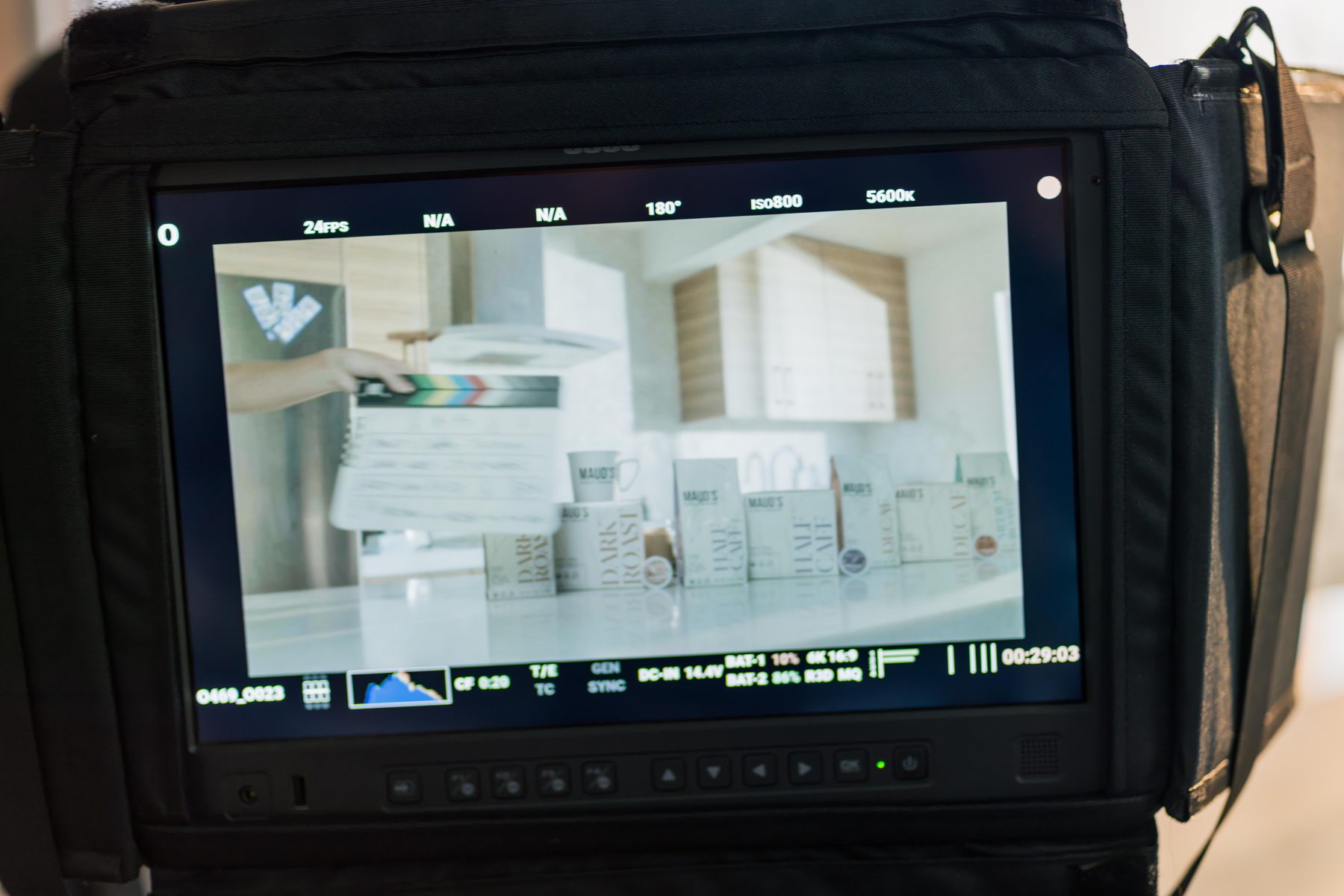 On the monitor